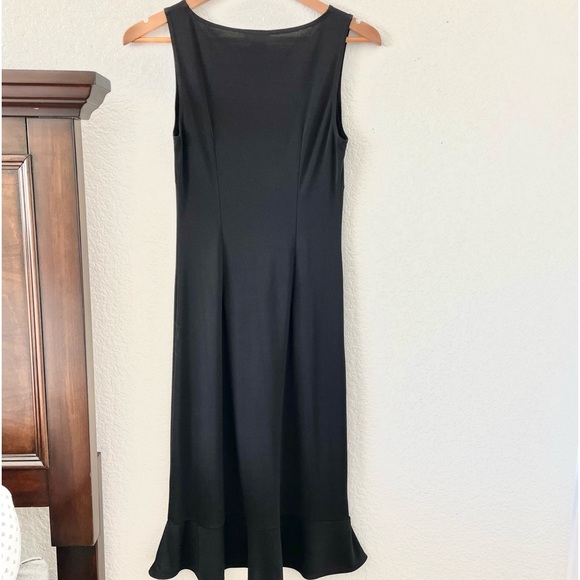 BCBG Midi Slip Dress with Flounce at Bottom - S - Picture 6 of 6